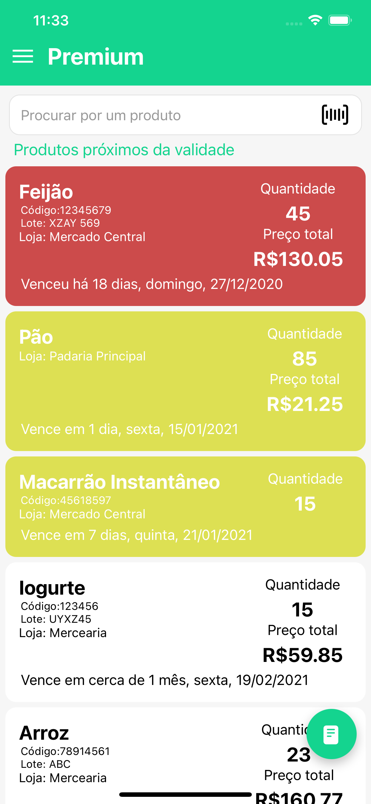 Controle de Validade - A melhor forma de manter o controle de vencimentos!
